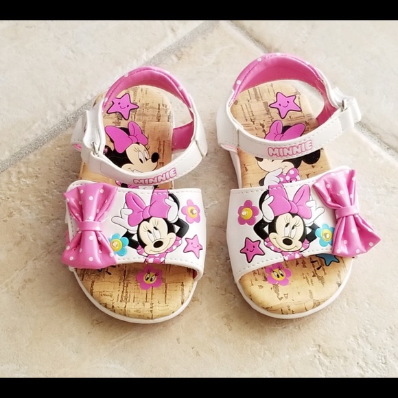 minnie mouse light up sandals